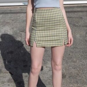 Brandy Melville Plaid Skirt